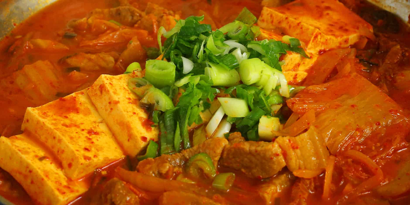 삼겹살 김치찌개
