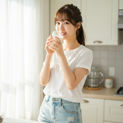 우유는 칼슘을 포함한 대표 식품