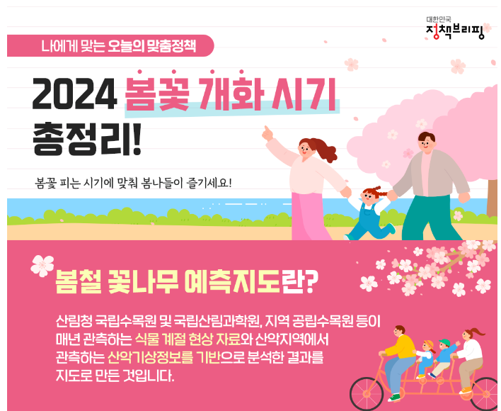  [오늘의 맞춤정책] 꽃에 ‘진심’이라면 확인!