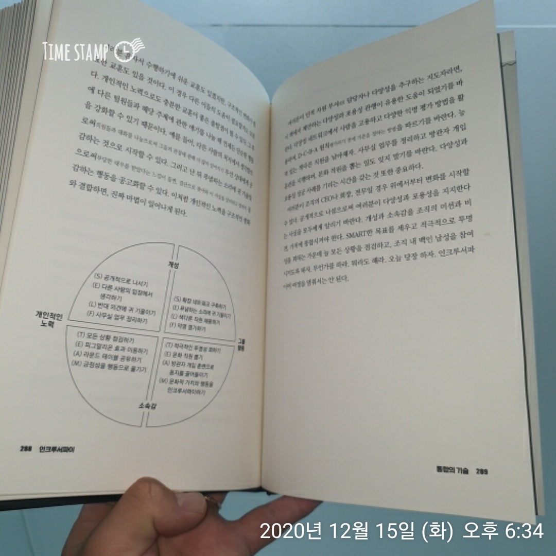  인크루서파이, 완독 그리고 인상깊은 마지막 글귀