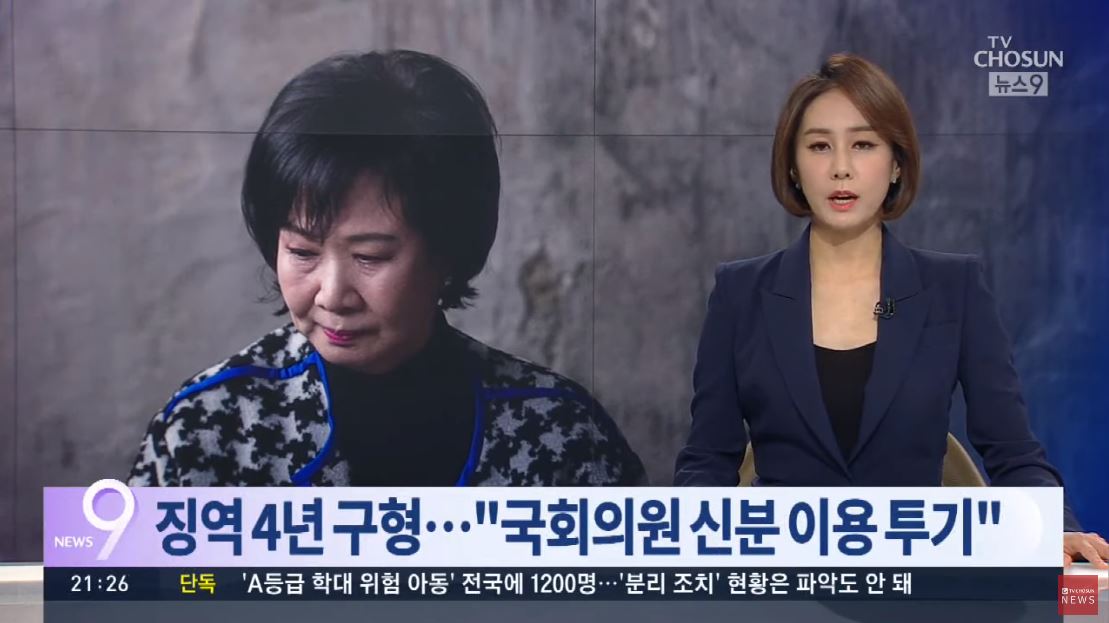  손혜원 목포 투기 의혹 징역 4년 구형,손혜원 프로필