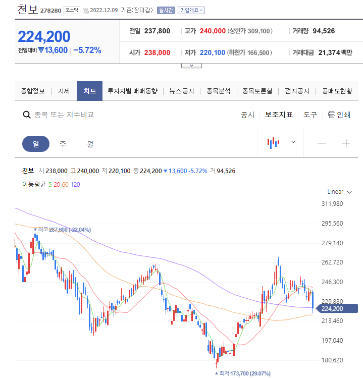 천보차트사진