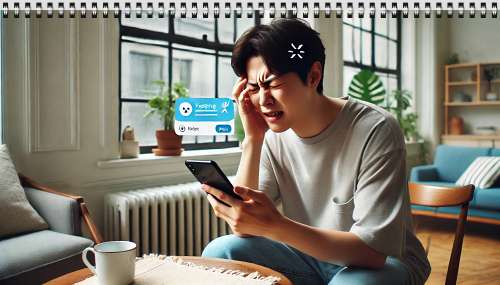 카톡 메시지가 특정 시간대에만 전송되지 않는 이유는?