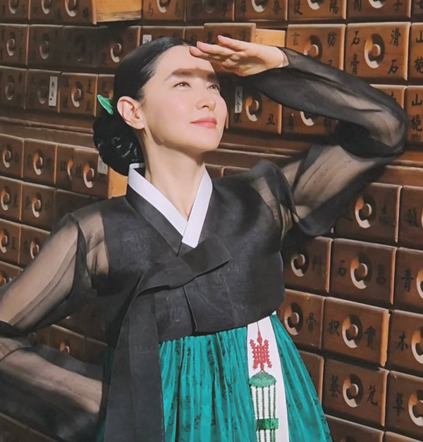 이영애 한복