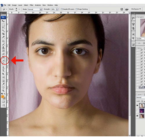 포토샵 사진 그림 잘그리는 방법3