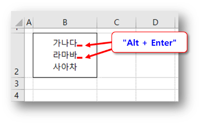 Alt + Enter 입력하기