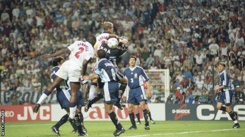 잉글랜드 2-2 아르헨티나 1998