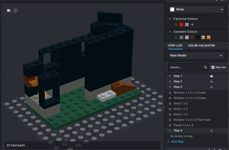 9747 타워 탈출 조립설명서 - 스텝 3