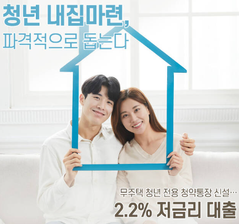 연 2.2% 저금리 최대 3억원 청년주택드림대출 청약주택드림청약통장 무조건