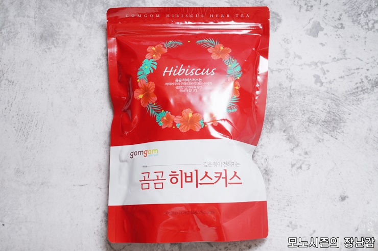  쿠팡 곰곰(gomgom) 히비스커스 삼각티백 허브차 구매후기