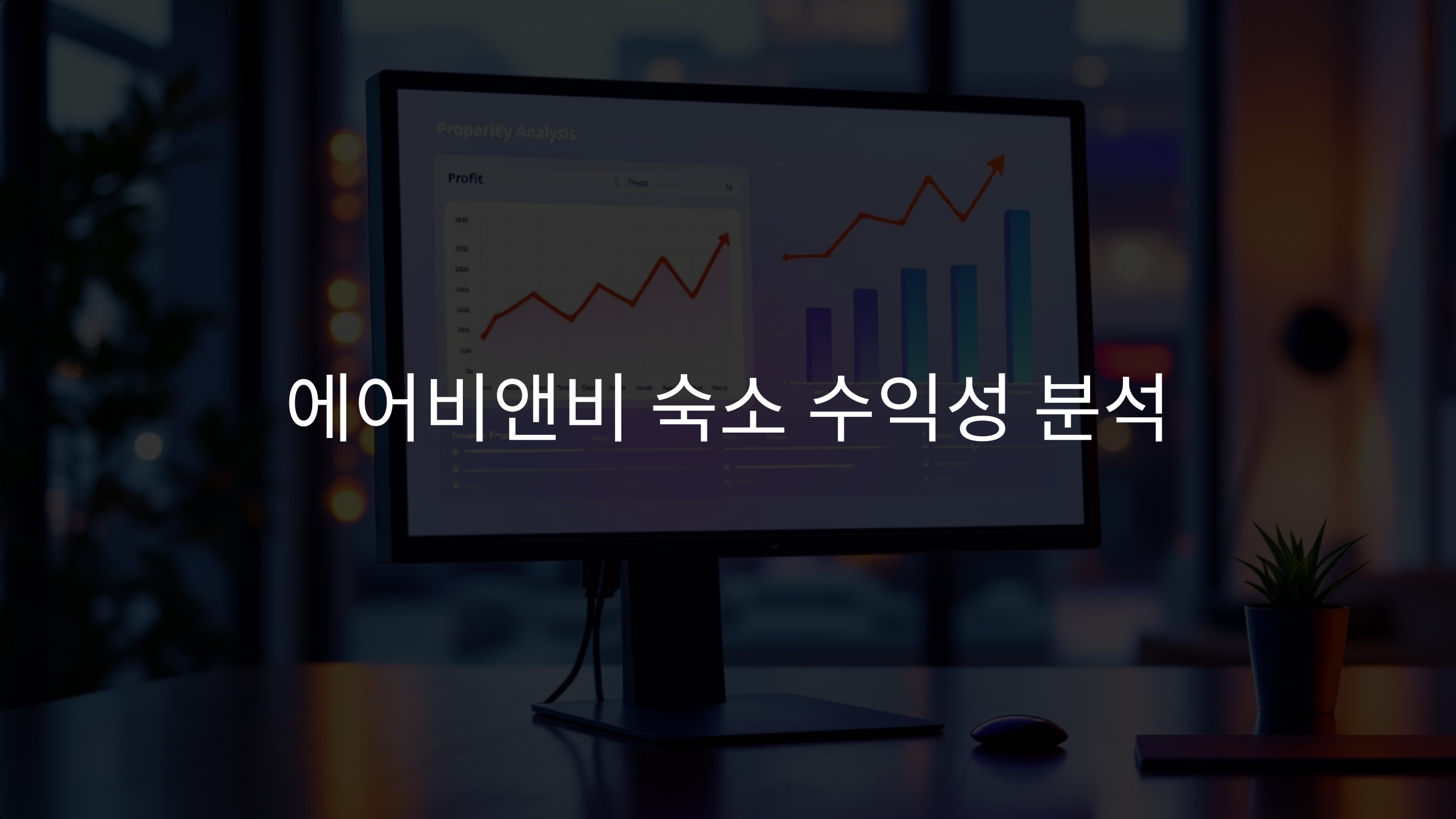 에어비앤비 숙소 수익률 분석 및 회수 기간 계산하기