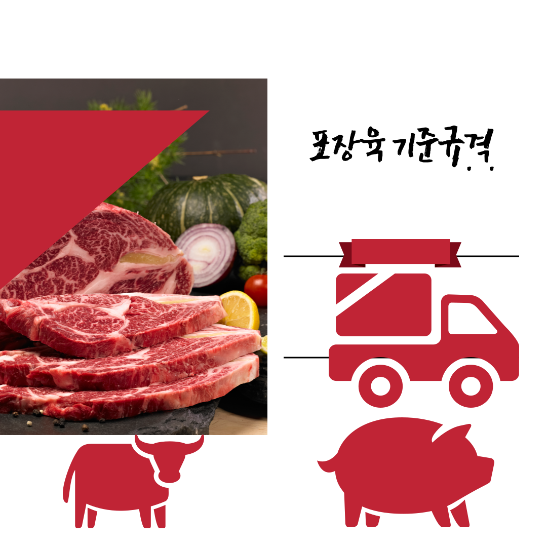  축산물 포장육 기준 규격 및 표시사항 식품공전