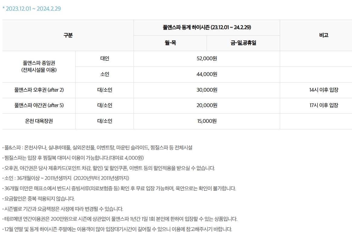 이천테르메덴 정보