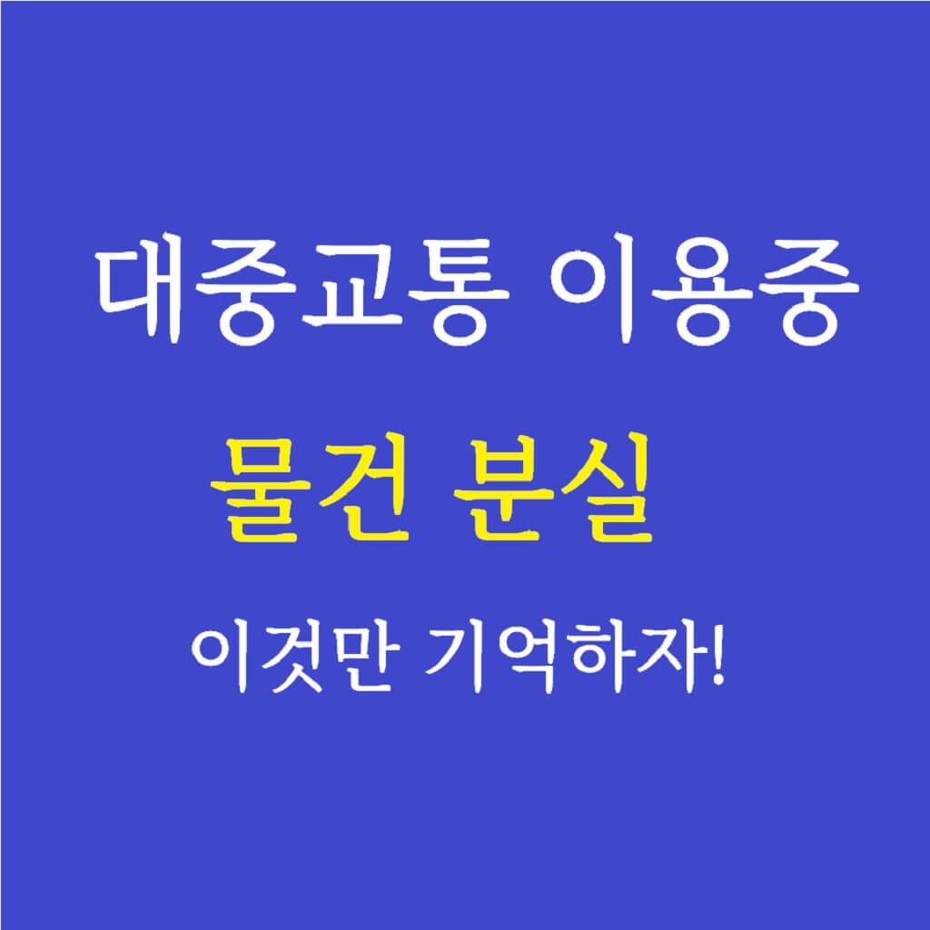 대중교통_물건분실