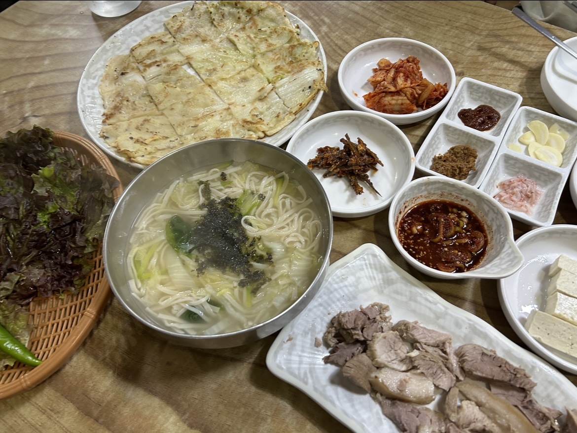 안동 병산서원 근처 현지인 맛집 병산손국수