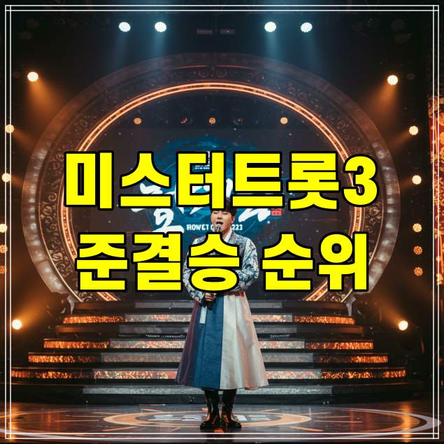 미스터트롯3 준결승 순위
