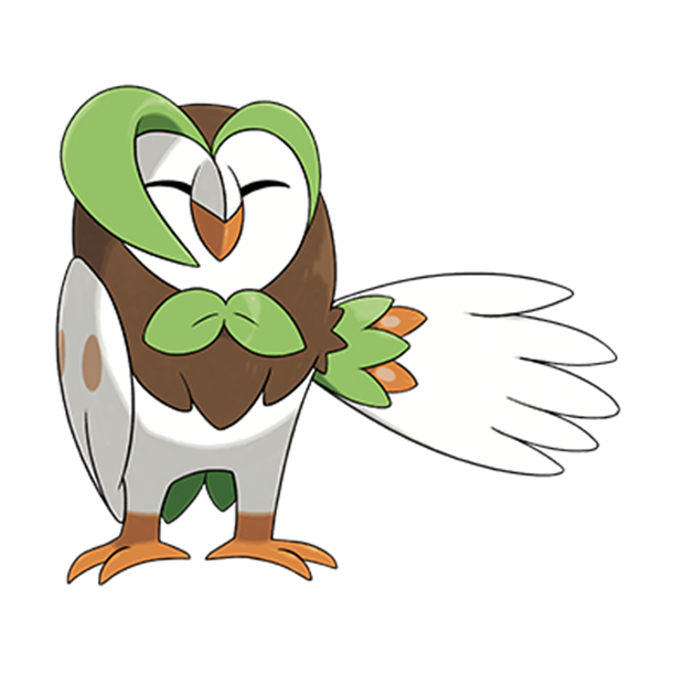  [포켓몬도감]  No. 723 빼미스로우 Dartrix #723
