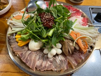 차돌 어복쟁반