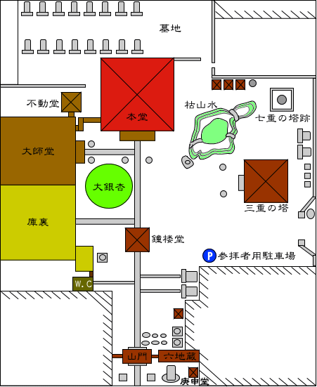사원 안내