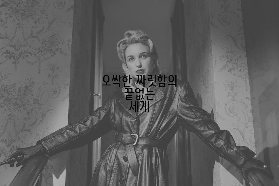 오싹한 짜릿함의 끝없는 세계