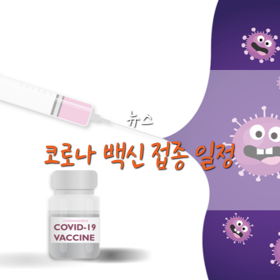  한국 11월 집단 면역 목표, 코로나 백신 접종 일정 및 계획