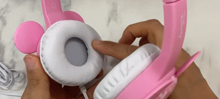 귀엽고 유아헤드셋 디즈니 PS-KH01 17