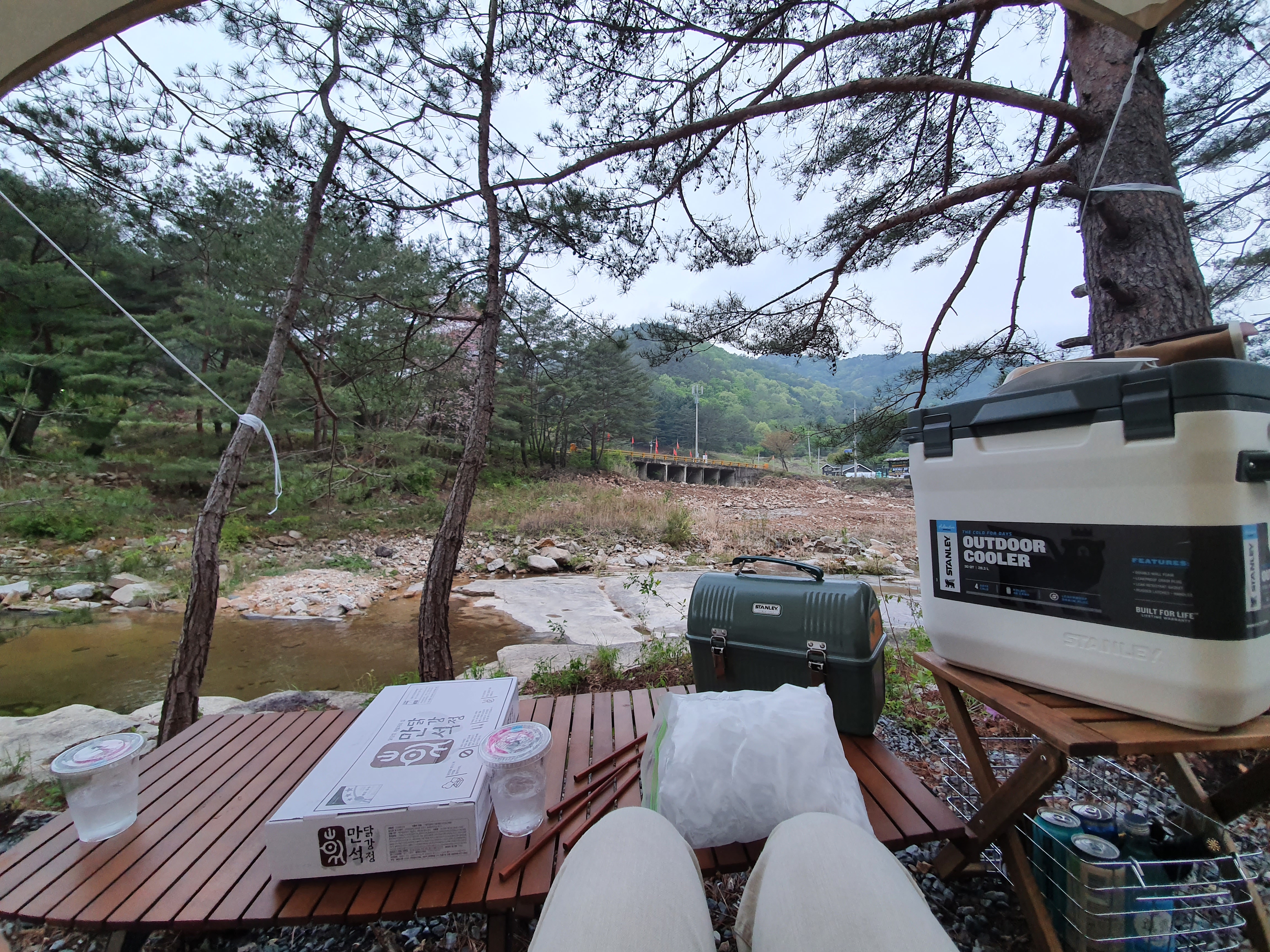 영월 파라다이스 캠프 계곡 사이트