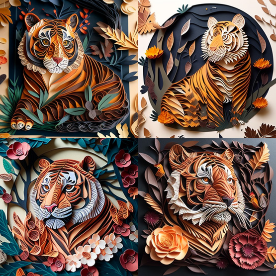 Paper quilling / 페이퍼 퀼링