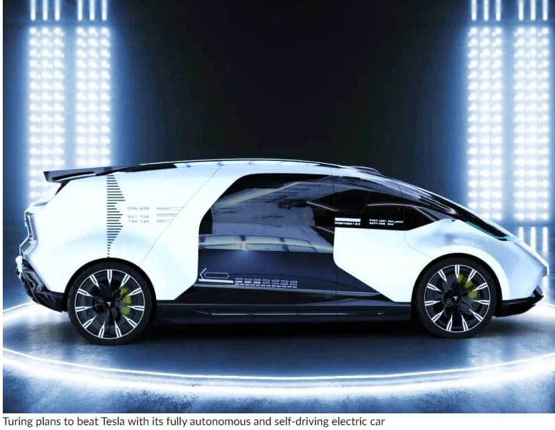 인공지능 영상과 스캐닝을 단 완전 자율주행 전기차 VIDEO: Fully autonomous electric car uses artificial intelligence to drive itself on the road