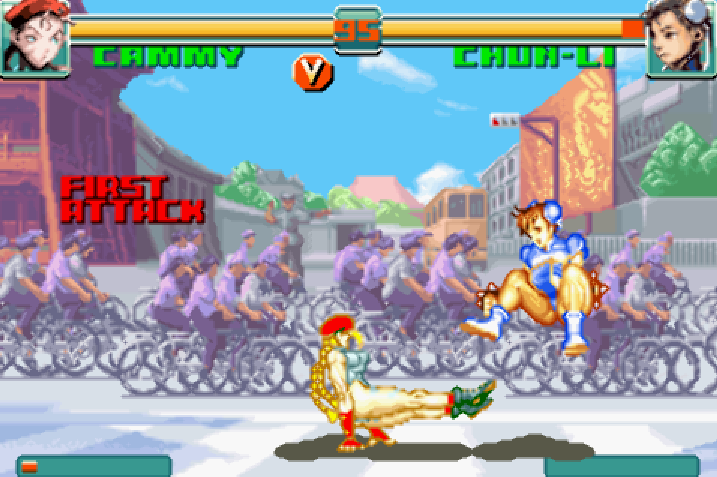  게임보이 어드벤스 / GBA (캡콤) - 슈퍼 스트리트 파이터 2 X 리바이벌 한글판 다운로드