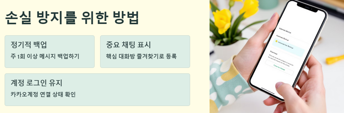 손실 방지를 위한 방법 예시
