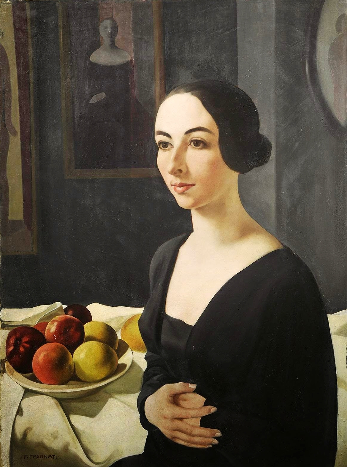 펠리체 카소라티(Felice Casorati), 이탈리아, 화가, 1883-1963