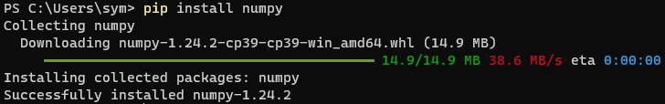 install-numpy