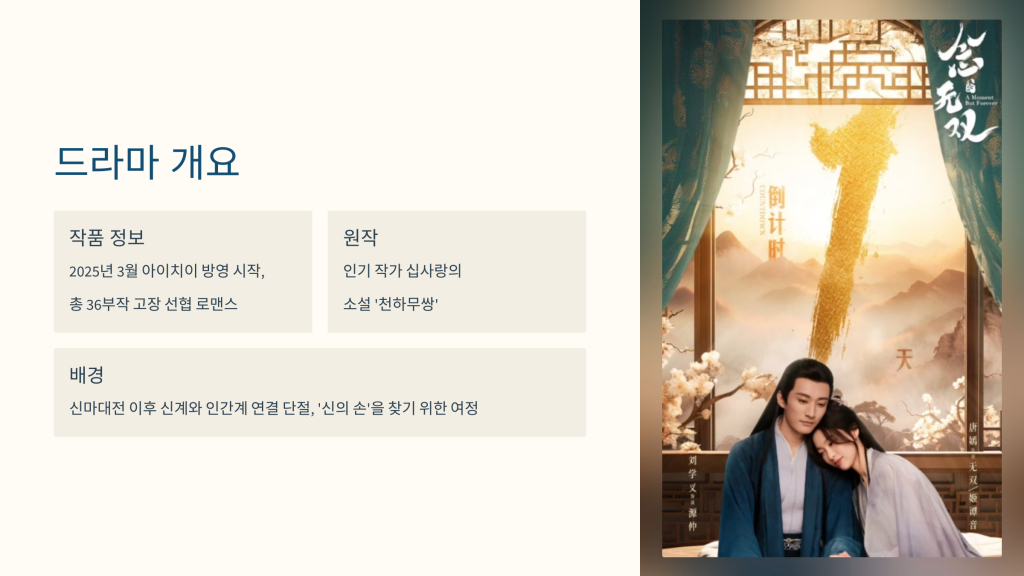 2 중드 염무쌍 드라마 개요