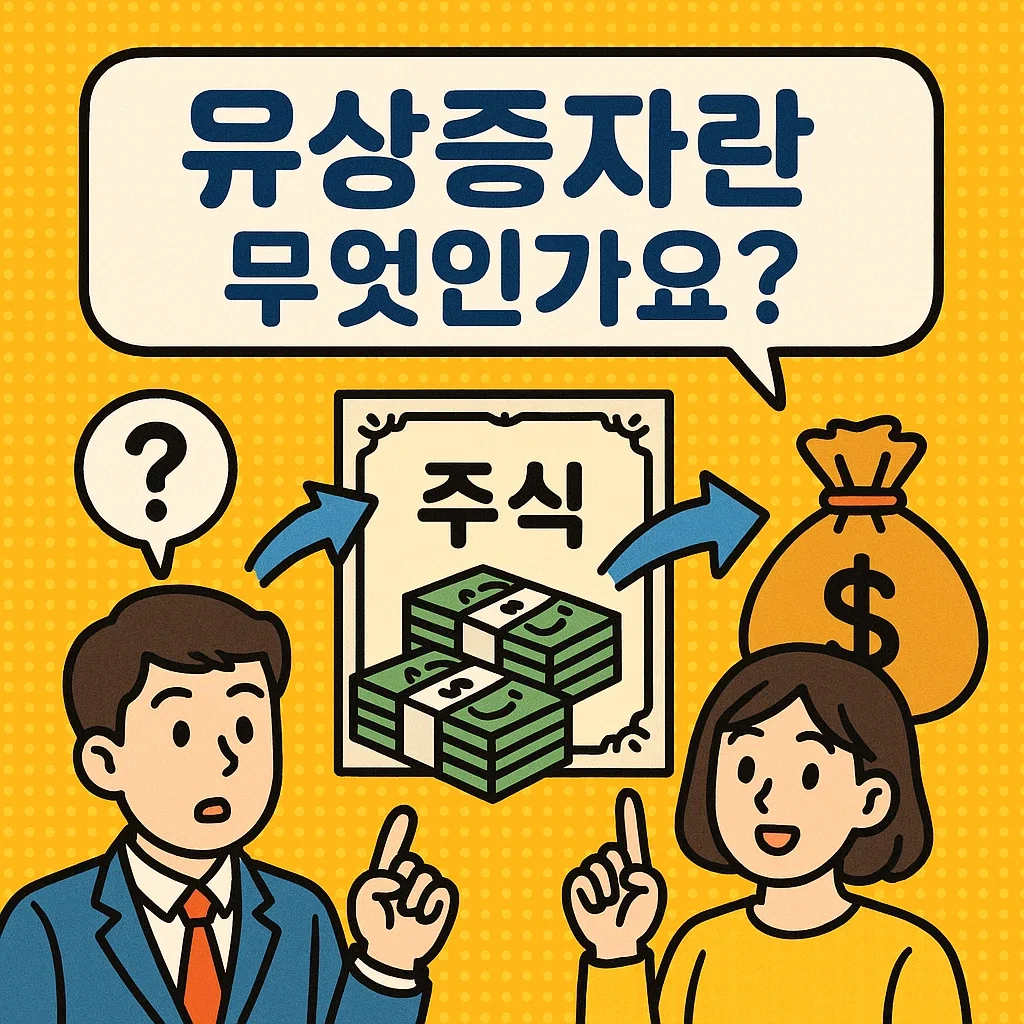유상증자란 무엇인가요?