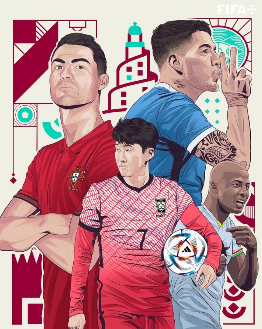 2022 카타르 월드컵 H조(한국&#44; 우루과이&#44; 포르투칼&#44; 가나)