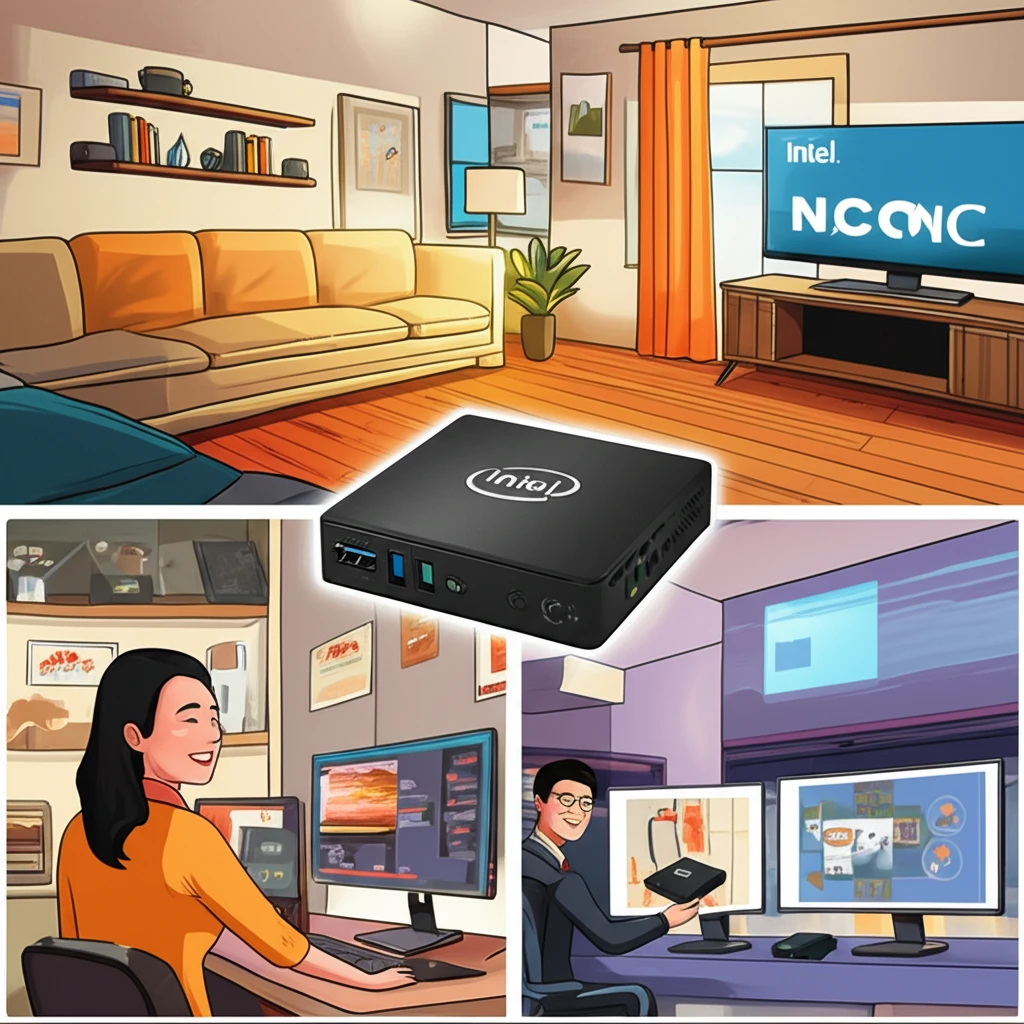 공간 효율 UP! 인텔 NUC 활용법