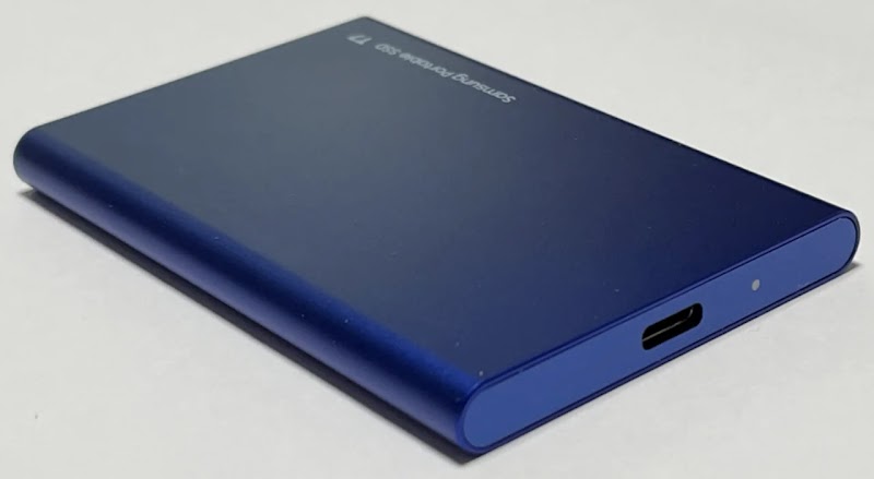 삼성 포터블 SSD T7 인디고 블루