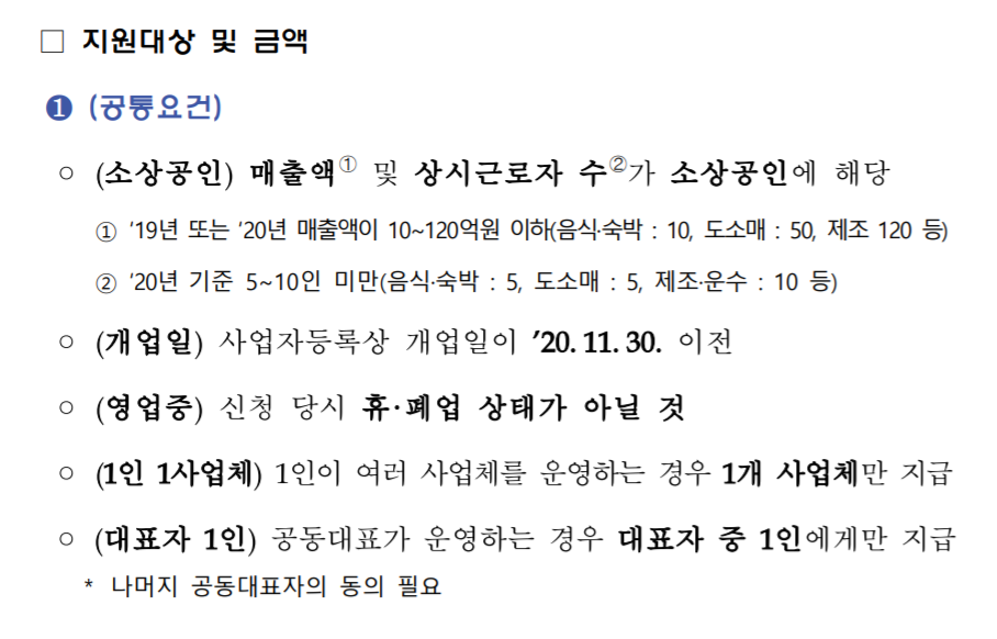  소상공인 버팀목자금 265만명에 3.7조 지급