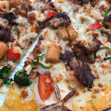강릉 포남동 맛집 골드랑군 피자집 가격 주문