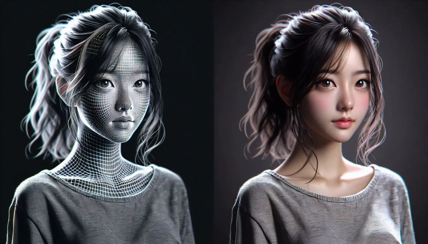 미드저니-모바일-사용법을-알아보고-활용하는-여성의-모습