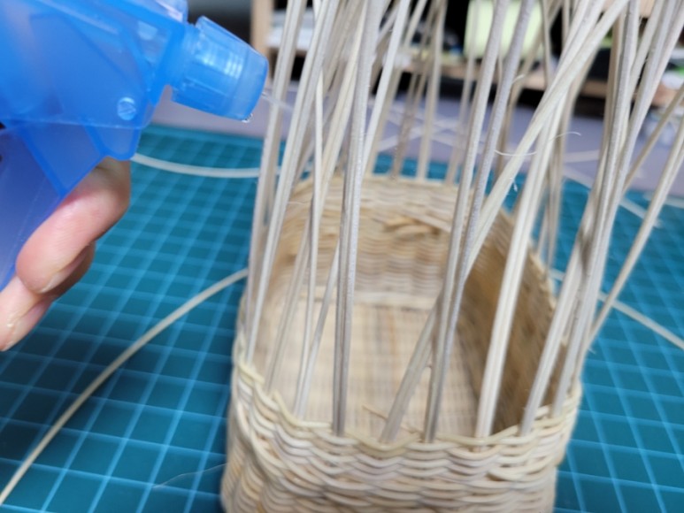 라탄 사각 바구니 만들기 사각바구니 29