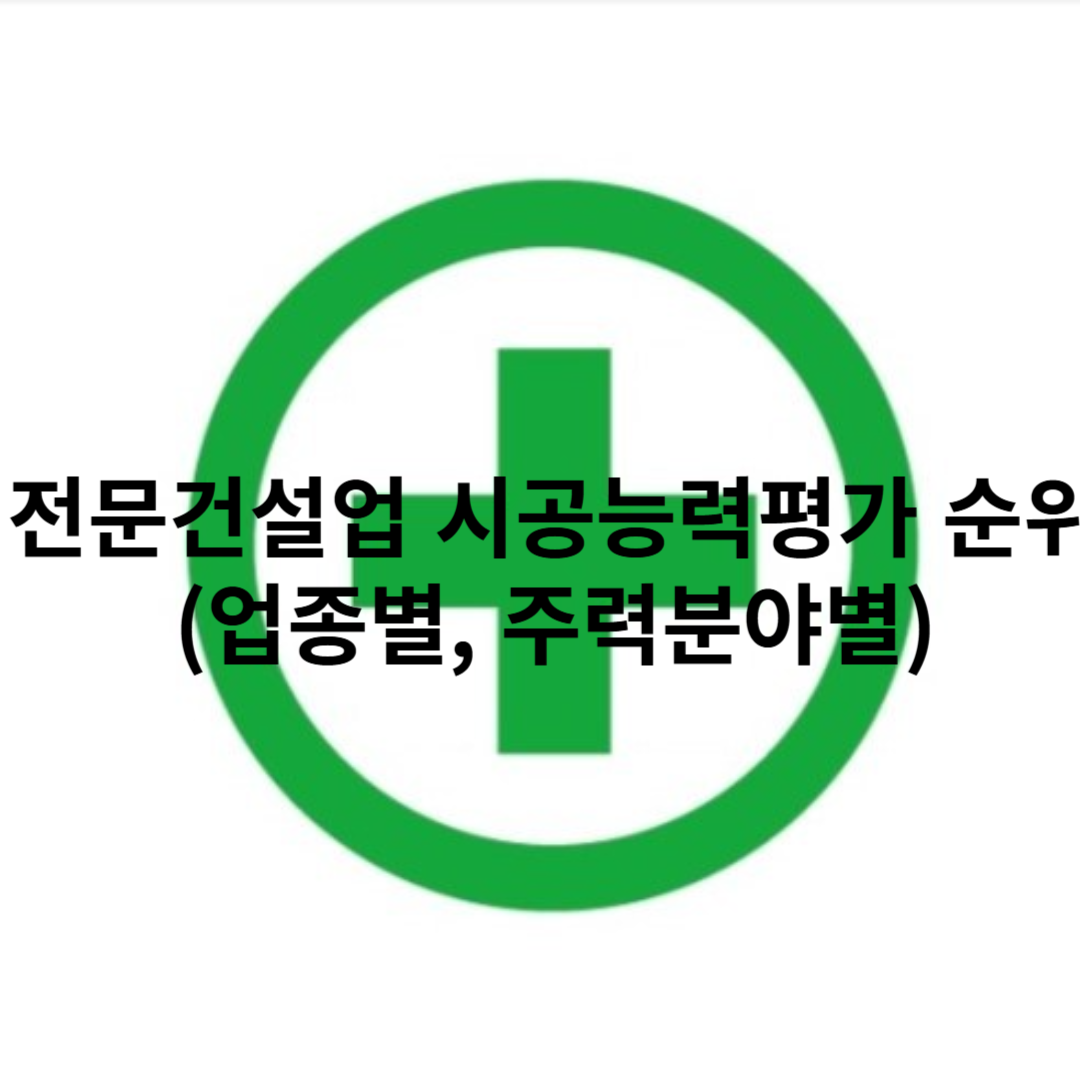 시공능력평가