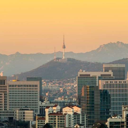 서울-남산타워와-시내의-모습