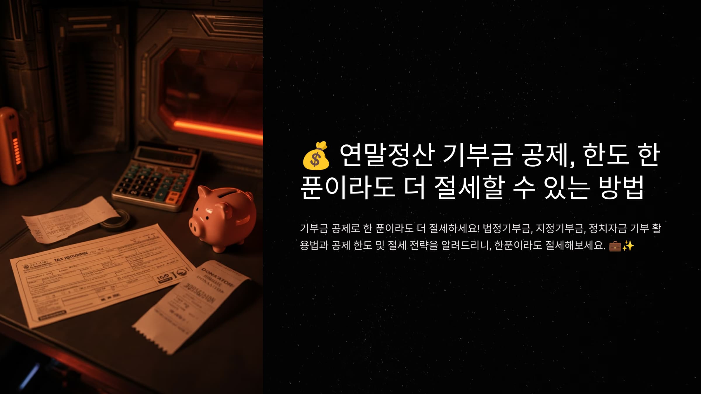 연말정산 기부금 공제, 한도