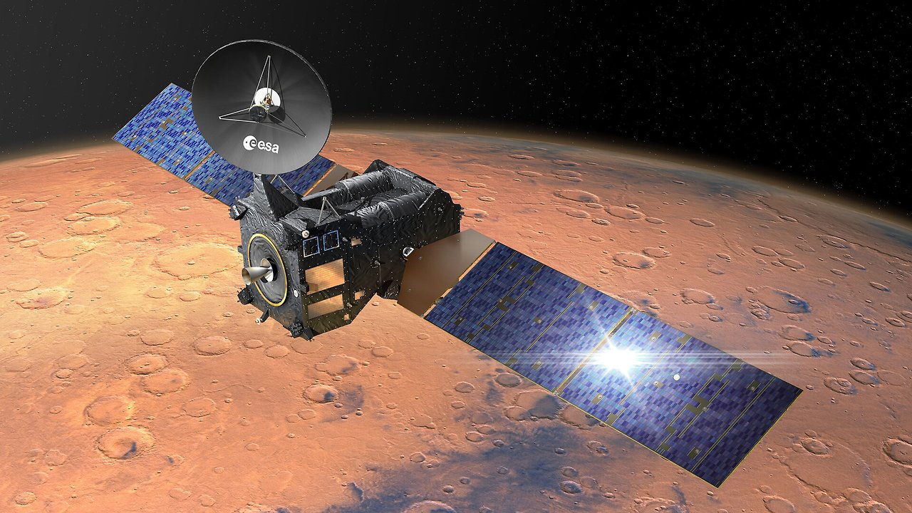 화성 궤도에 안착한 ExoMars Trace Gas orbiter