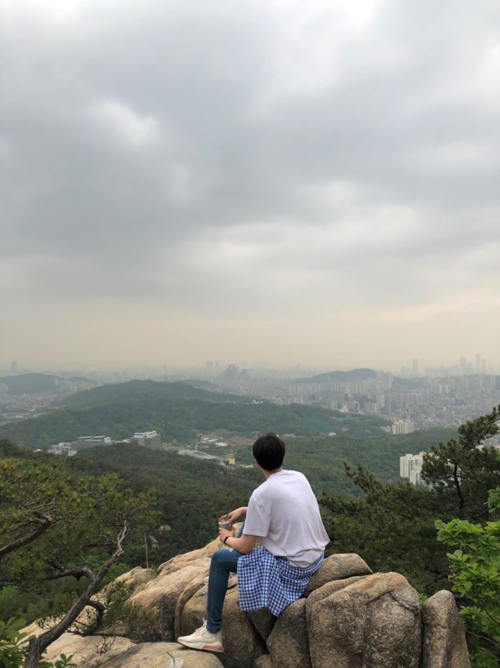  금요일에만나요 (등산)  7호선 남성역에서 출발 - 관악산 국기봉 가는 길