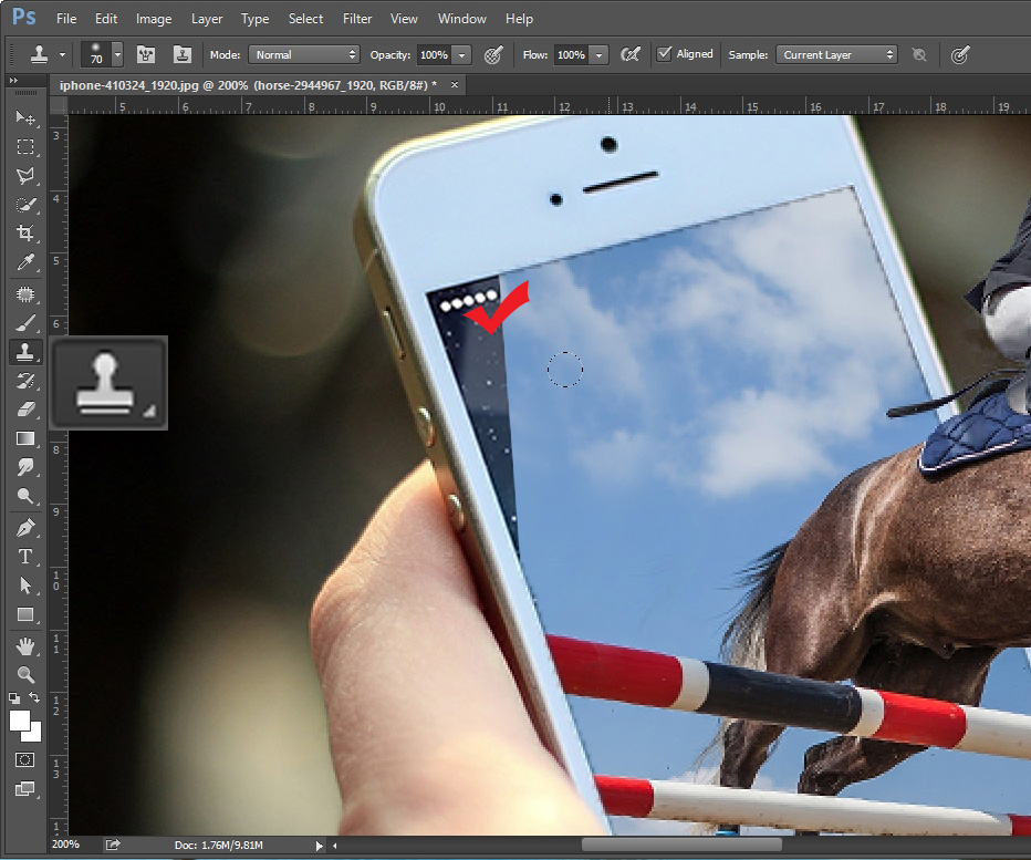 photoshop popup effect