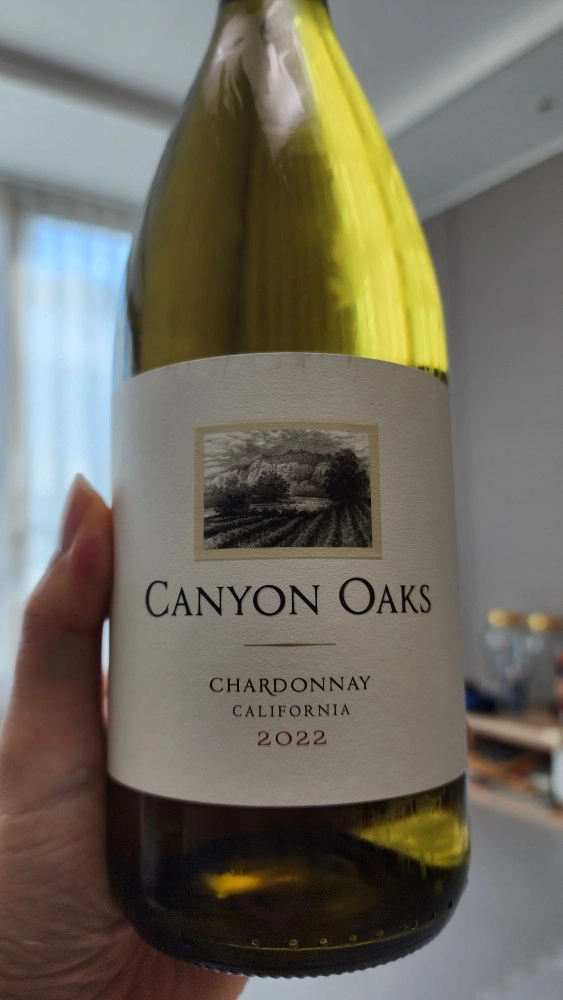 Canyon Oaks Chardonnay 캐니언 오크스 샤도네이 2022 외관