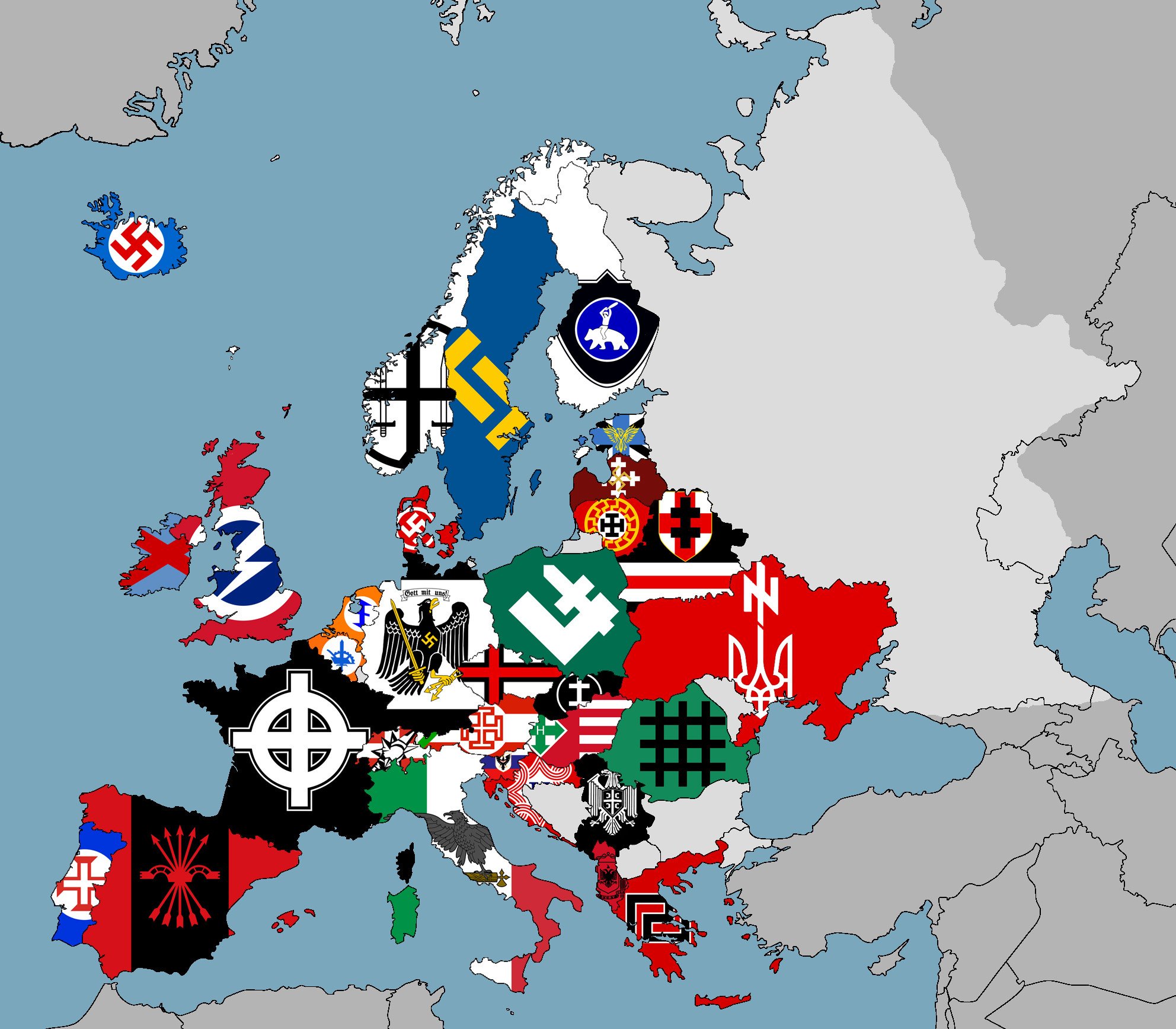유럽 파시스트 정당 지도